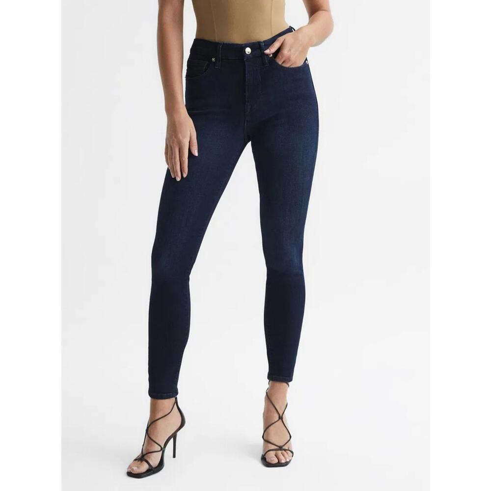 192 Good American Good Legs Skinny Jeans (Size 15, 29" Inseam,‎ Navy, NWT)